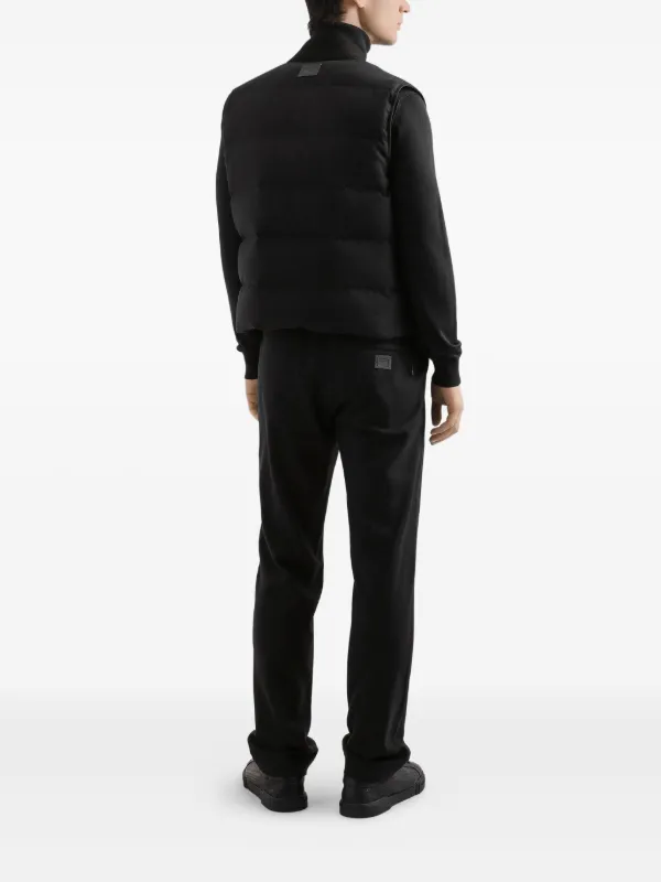 Dolce & Gabbana ベスト Dolce & Gabbana キルティング パデッドベスト | ブラック | FARFETCH JP
