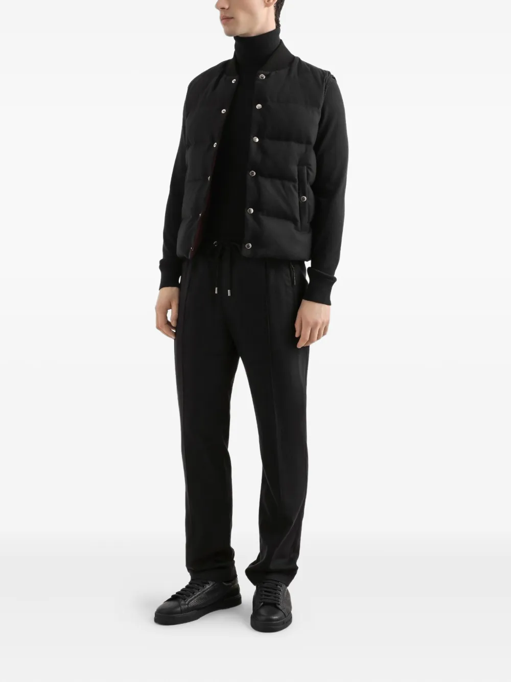Dolce & Gabbana Gewatteerde bodywarmer Zwart