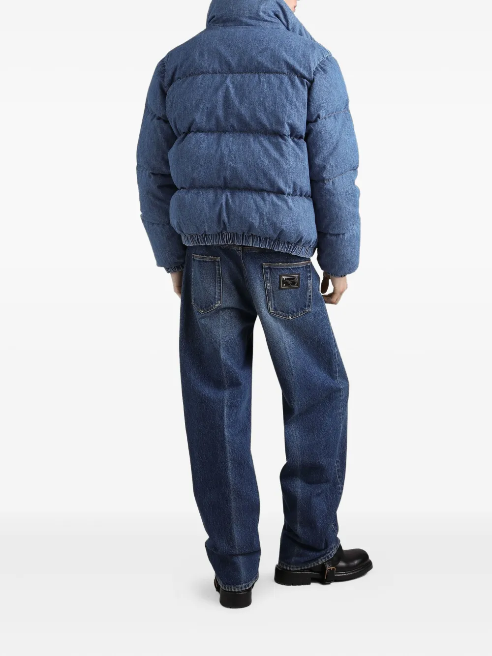 Dolce & Gabbana Gewatteerd jack Blauw