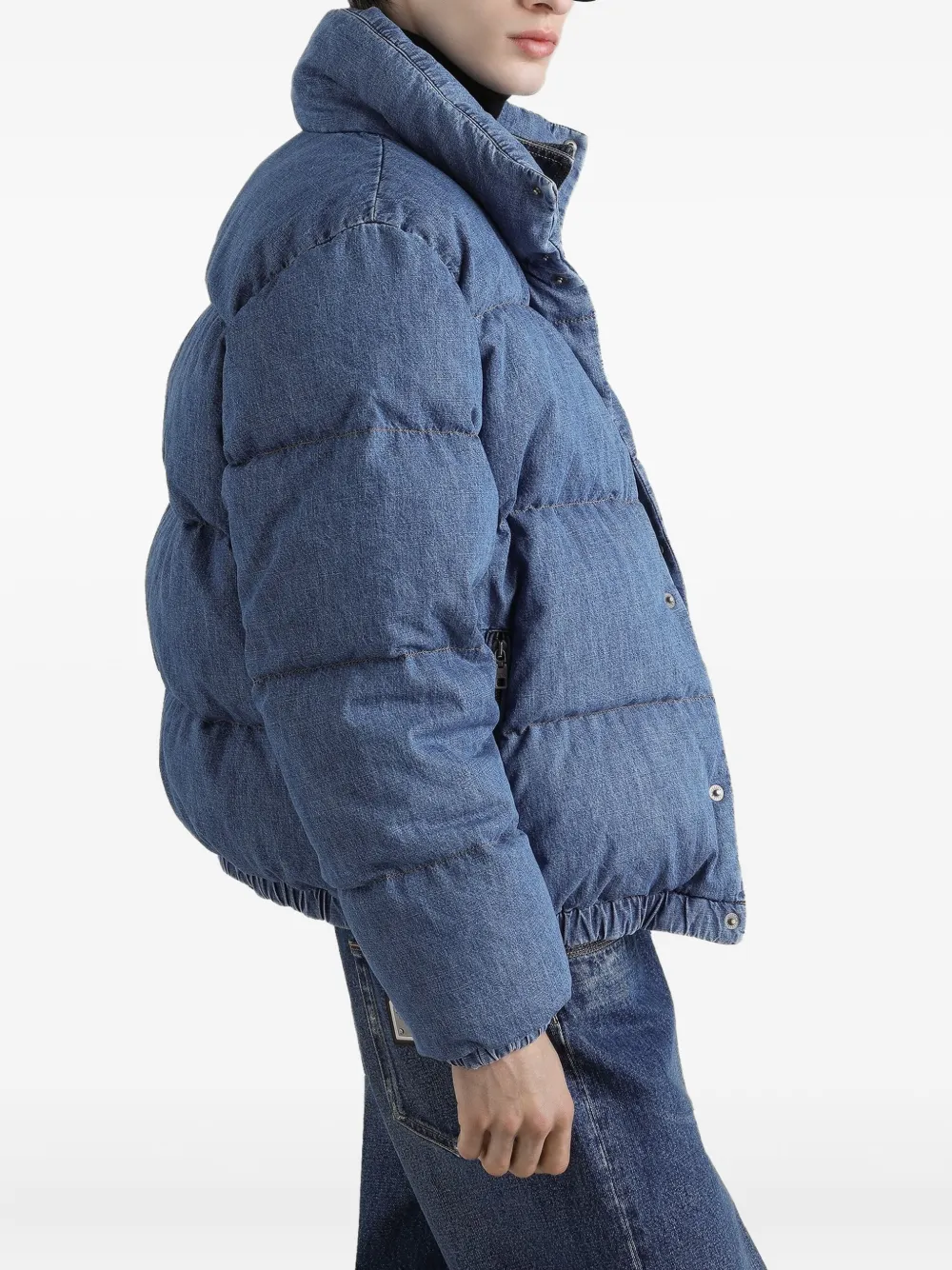 Dolce & Gabbana Gewatteerd jack Blauw