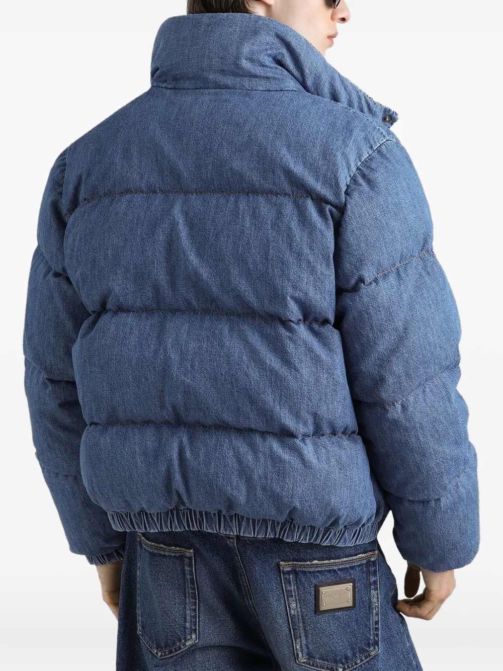 Dolce & Gabbana Gewatteerd jack Blauw