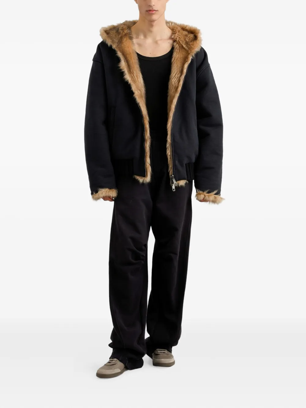 Dolce & Gabbana faux-fur reversible hooded jacket | Hooded Jackets | Image 2