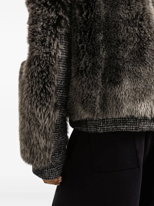 Dolce & Gabbana Knitted zip-fastening Jacket | Brown | FARFETCH