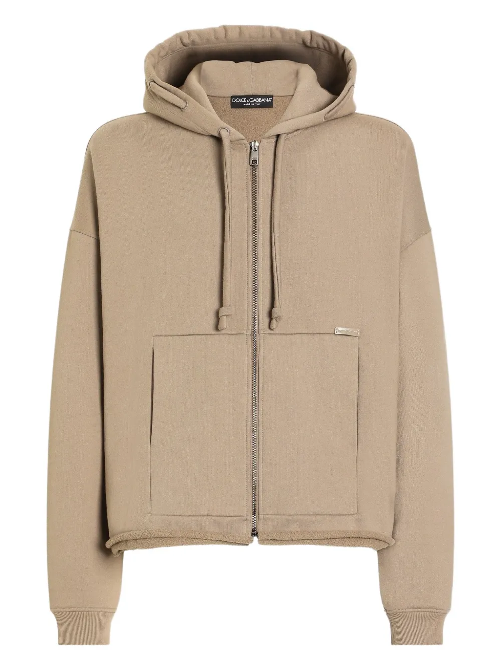 Dolce & Gabbana zip-up hoodie | Neutrals | Image 1