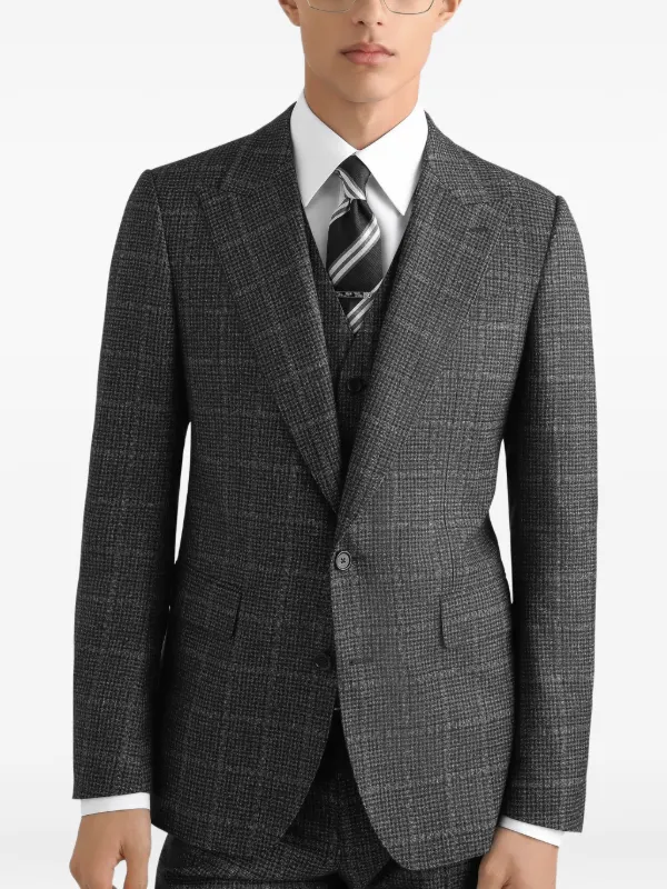 【サイズ50】DOLCE&GABBANA ドルチェ＆ガッパーナ グレー3Pスーツ サイズ50】DOLCE&GABBANA ドルチェ＆ガッパーナ グレー3Pスーツ