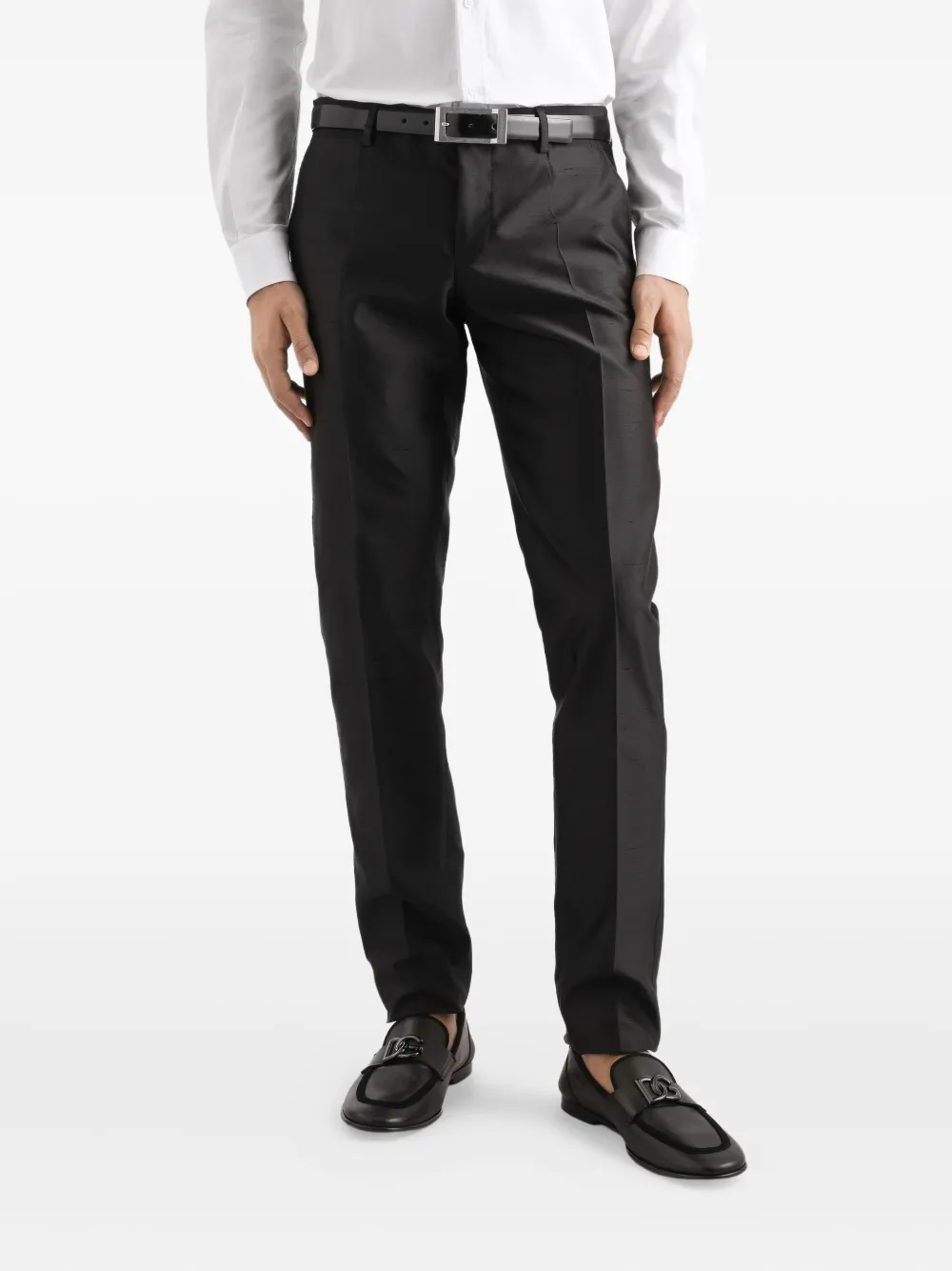 Dolce & Gabbana Pak met enkele rij knopen N0000 BLACK