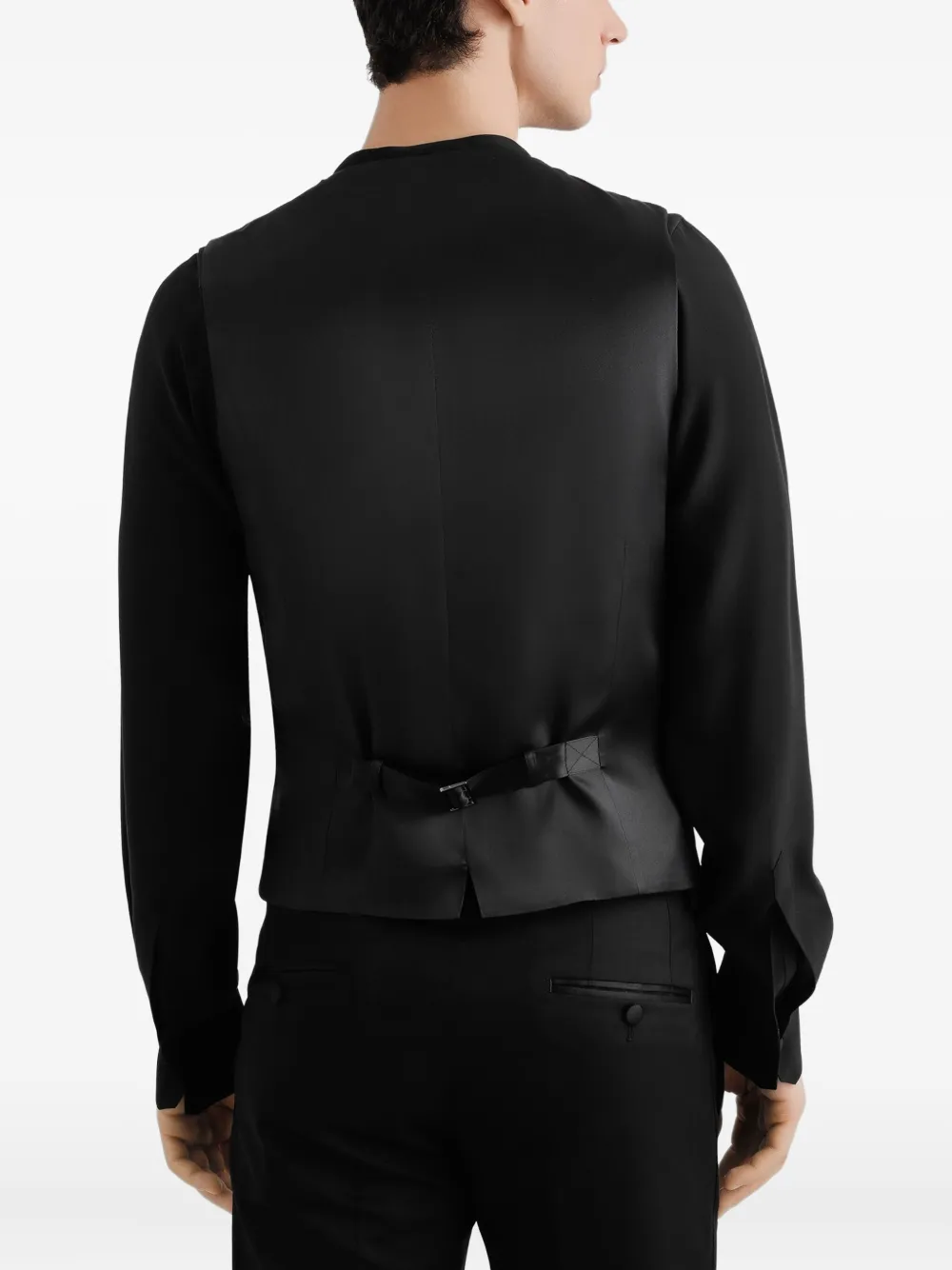 Dolce & Gabbana Wollen pak Zwart