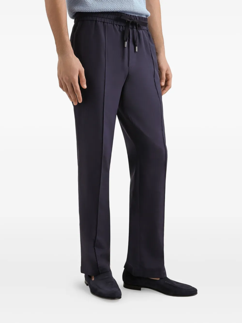 Dolce & Gabbana Silk And Gabardine Jogging Trousers