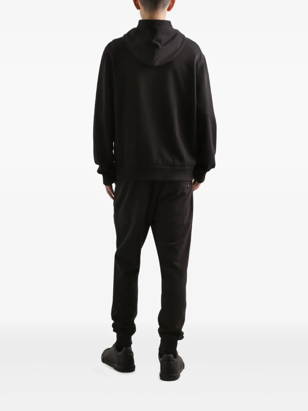 Dolce & Gabbana Trainingsbroek met geborduurd logo Zwart
