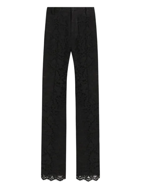 Dolce & Gabbana lace trousers