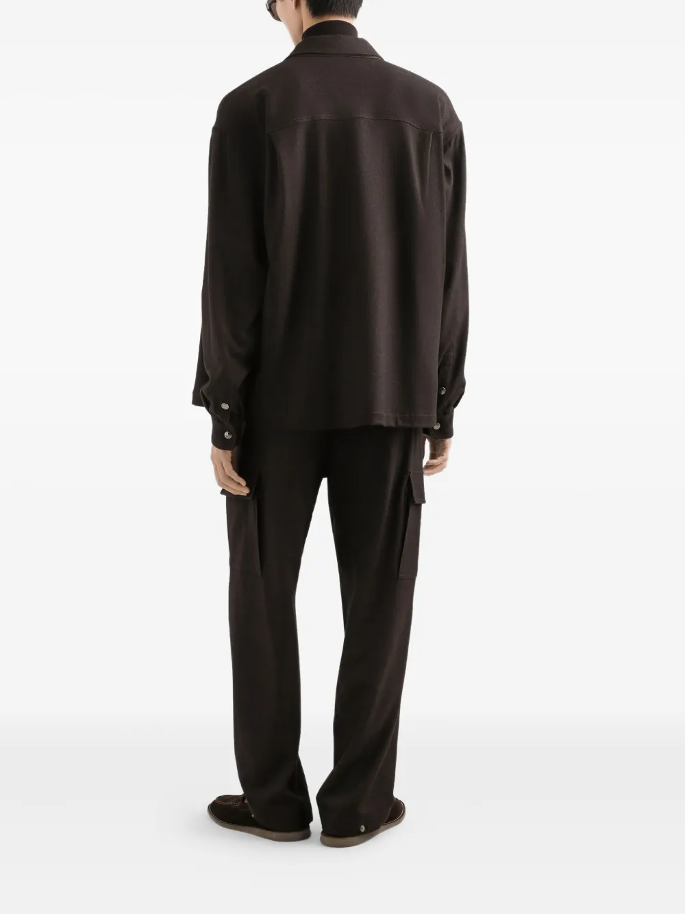 Dolce & Gabbana Cargo broek met verstelbare zoom Bruin