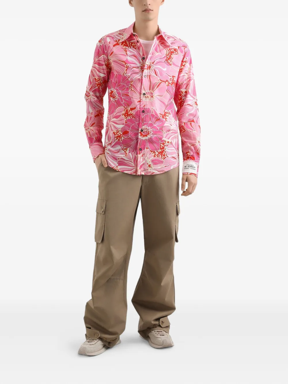 Dolce & Gabbana pantalon cargo à chevilles ajustables | Pantalons amples | Image 2