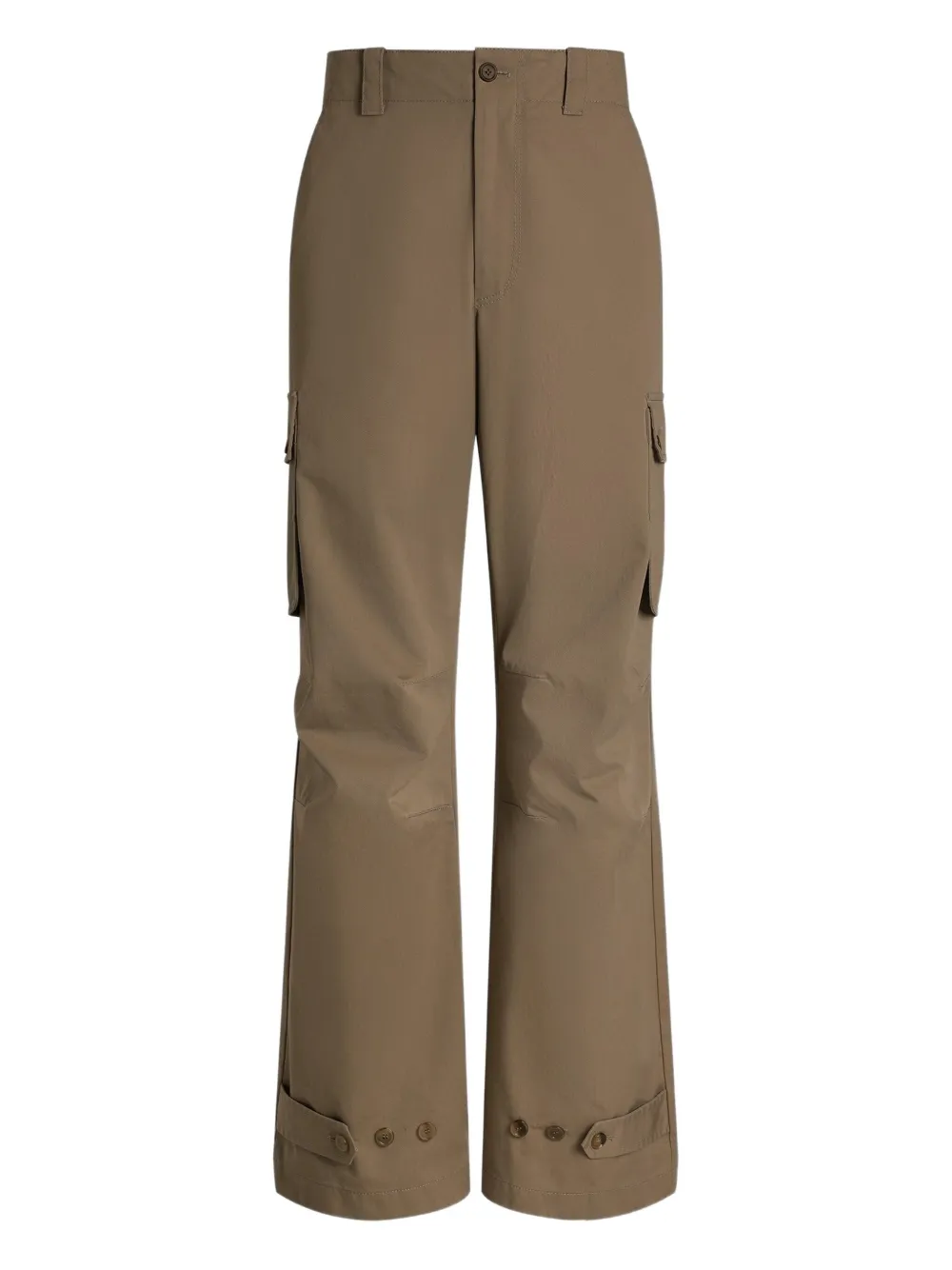 Dolce & Gabbana Cargo broek met verstelbare enkels Beige