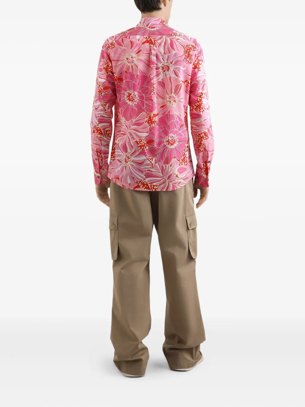 Dolce & Gabbana Cargo broek met verstelbare enkels Beige