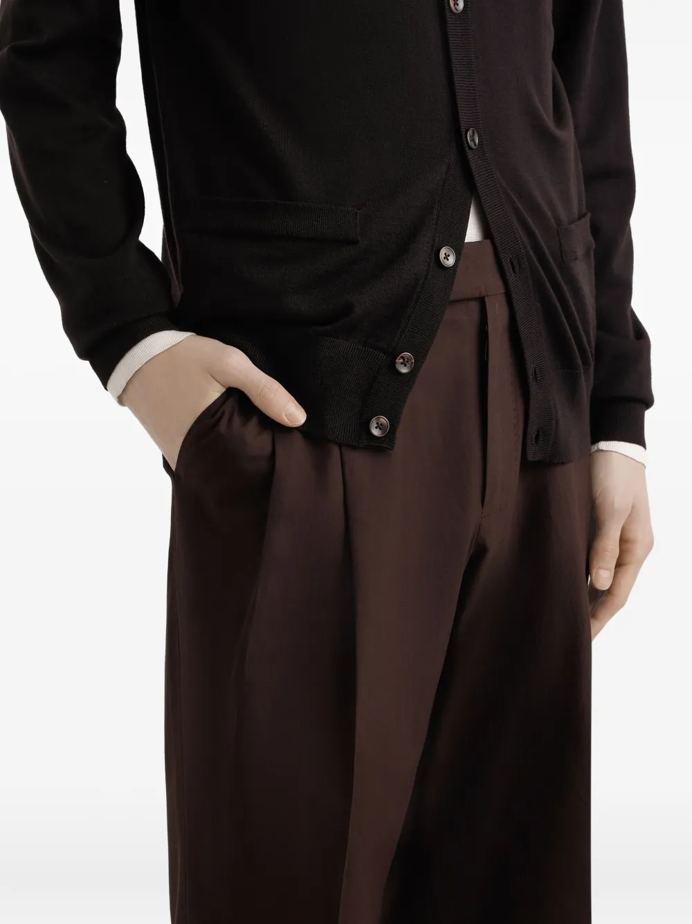 Dolce & Gabbana Gabardine broek Bruin