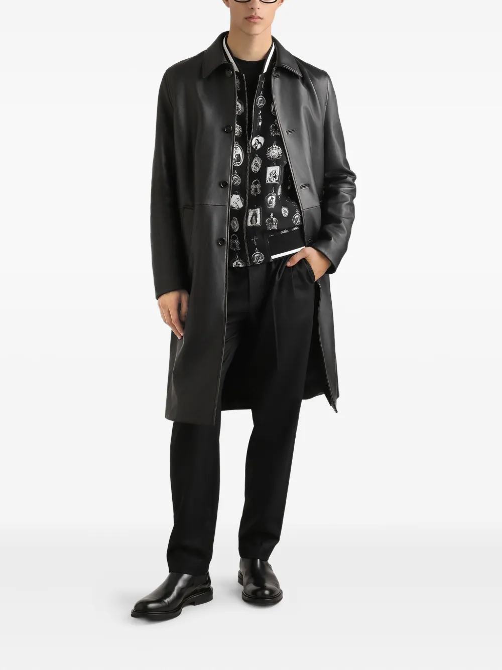 Dolce & Gabbana Broek met trekkoord Zwart