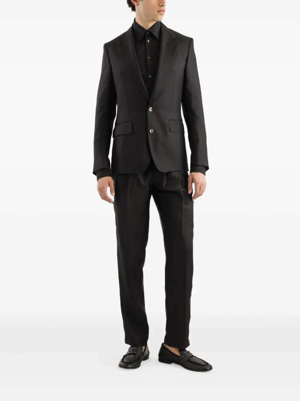 Dolce & Gabbana elasticated-waist trousers Zwart