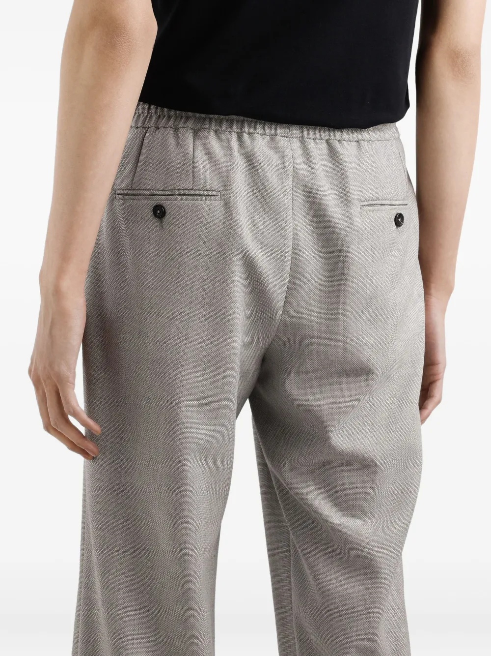 Dolce & Gabbana Broek met trekkoord Grijs