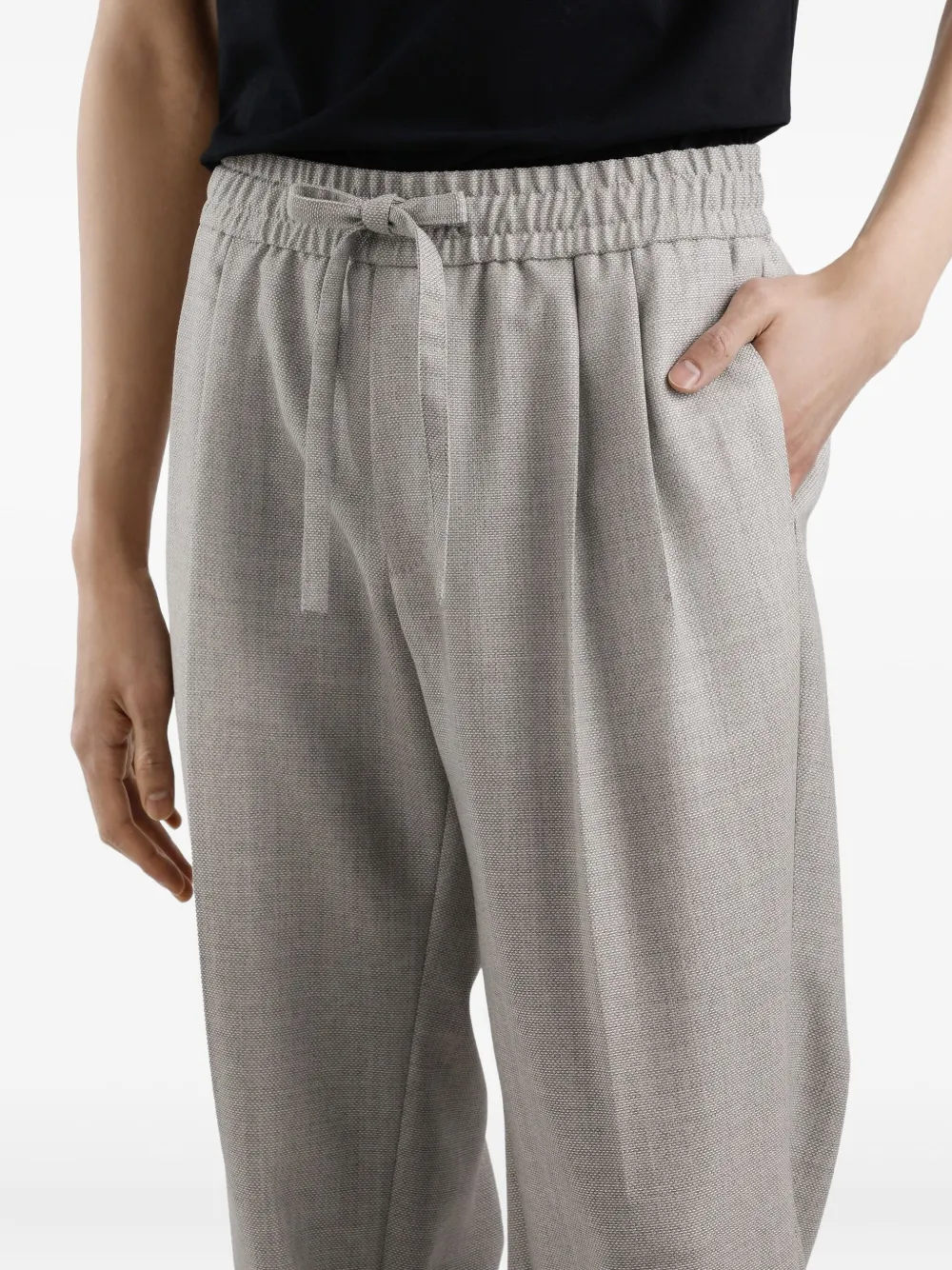 Dolce & Gabbana Broek met trekkoord Grijs