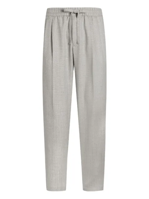 Dolce & Gabbana pleated drawstring trousers