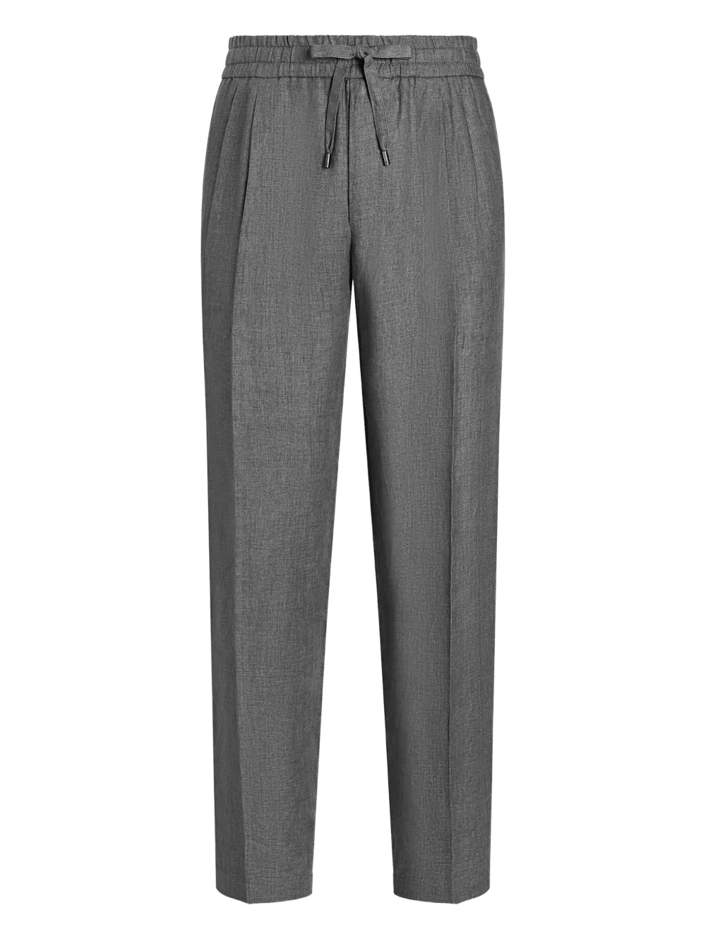 Dolce & Gabbana linen tapered trousers | Grey | Image 1
