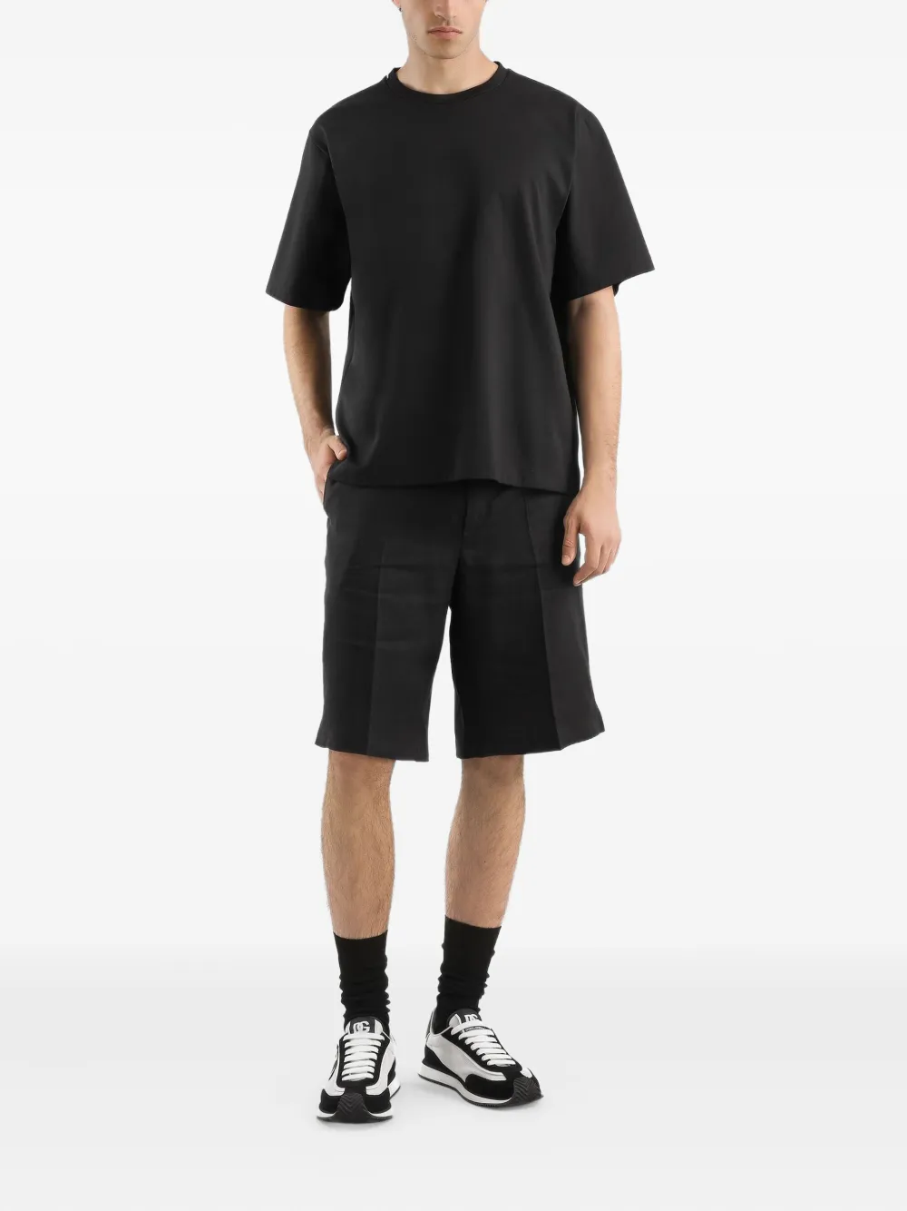 Dolce & Gabbana pleated button-fastening shorts | Bermuda Shorts | Image 2