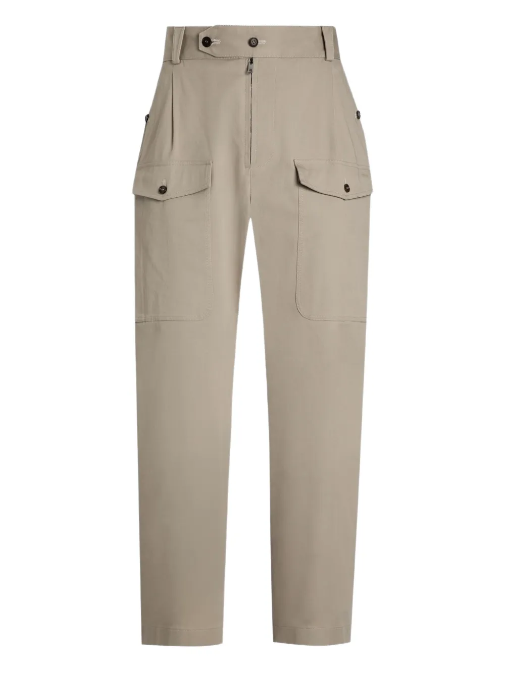 cargo-pockets trousers