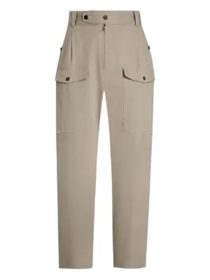 Rick Owens Drawstring Cargo Trousers | Green | FARFETCH