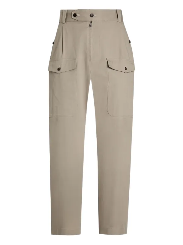 Dolce & Gabbana Cargo-pockets Trousers in Neutrals