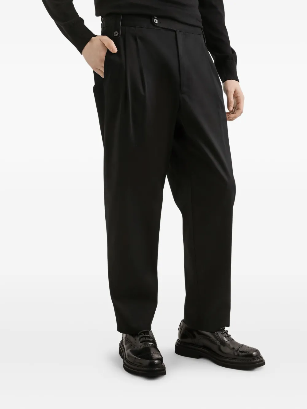 Dolce & Gabbana Plooibroek Zwart