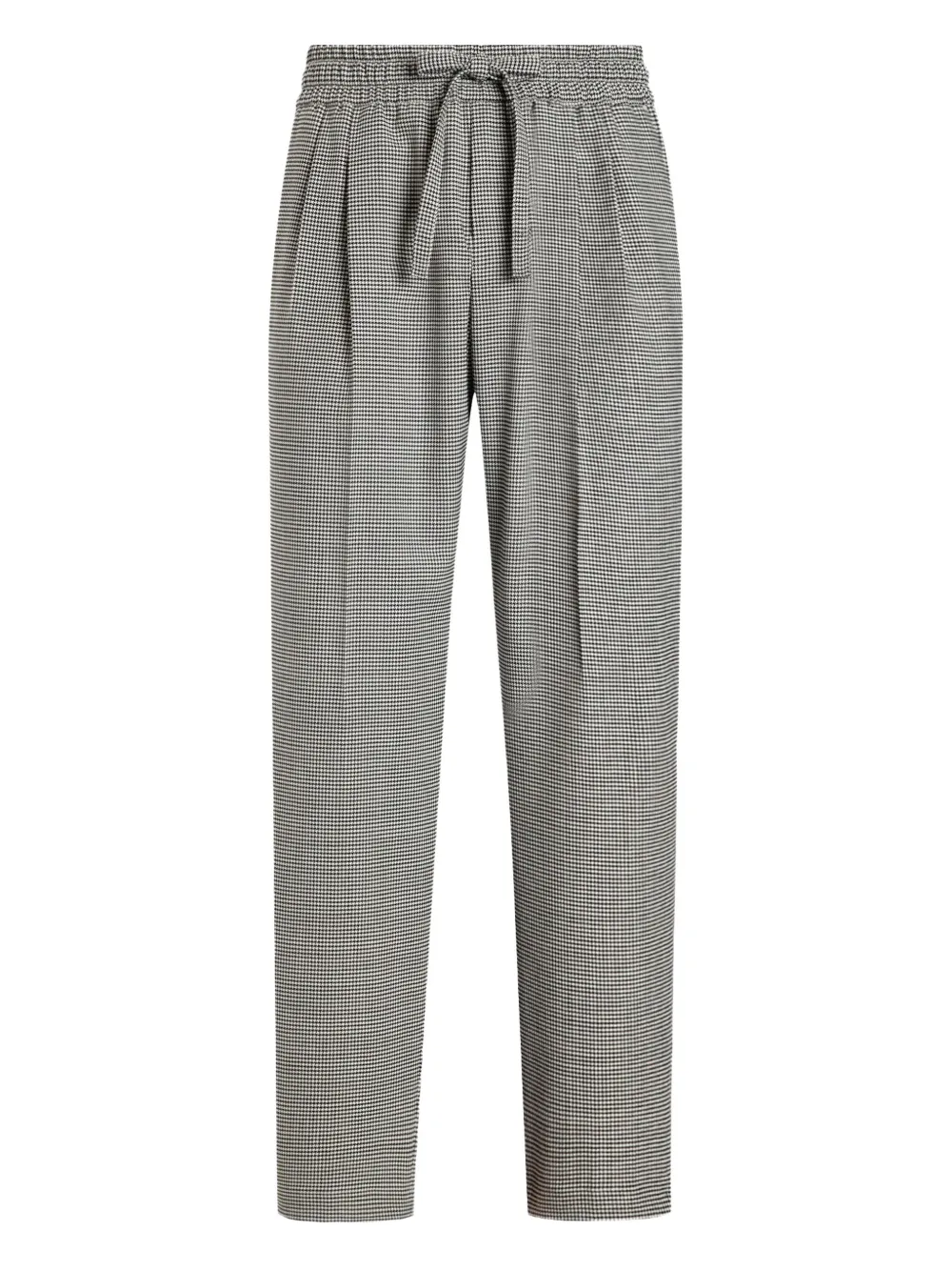 Dolce & Gabbana Broek met pied-de-poule print Grijs
