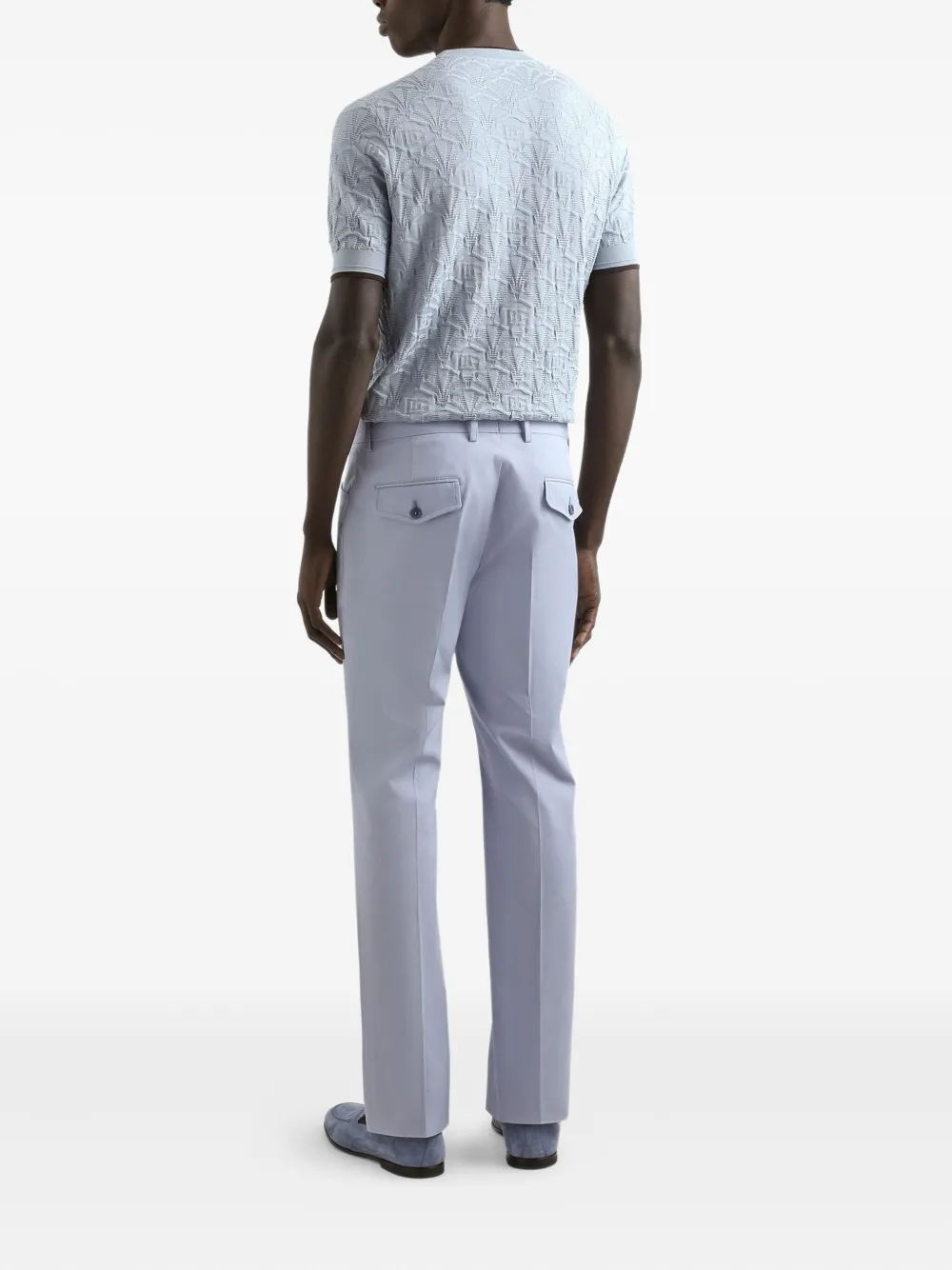 Dolce & Gabbana pressed-crease trousers | Regular-Fit & Straight Leg Pants | Image 2