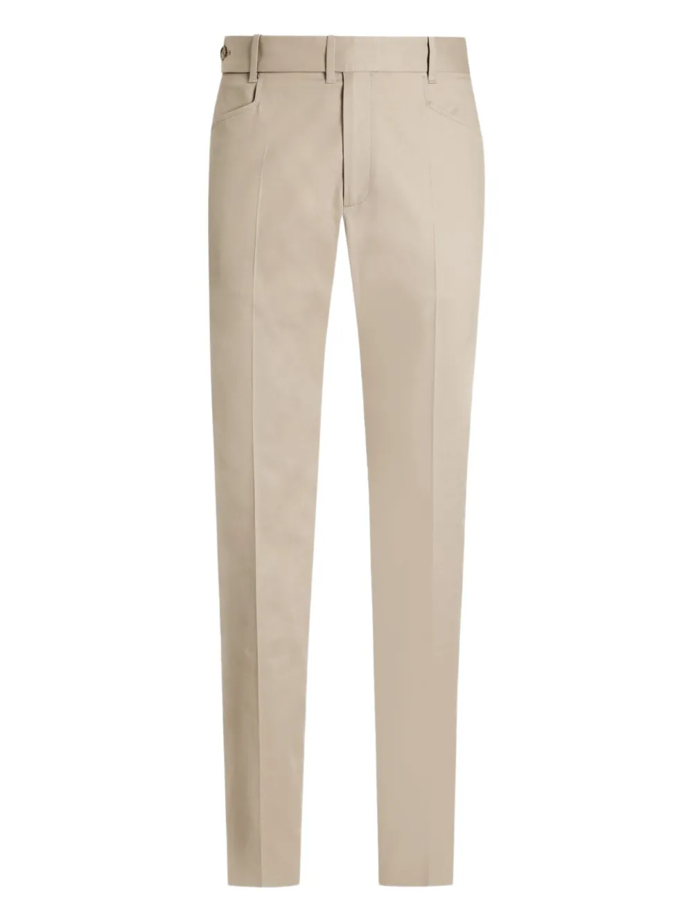 Dolce & Gabbana button-fastening pocket trousers Beige