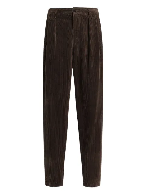 Dolce & Gabbana pantalones de pana con pinzas