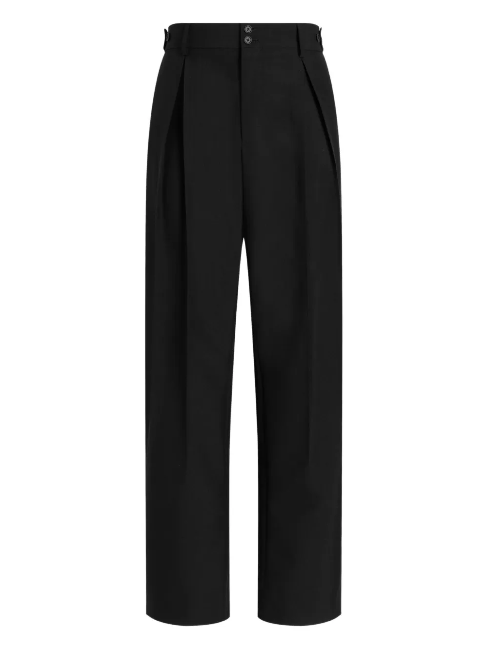 Dolce & Gabbana Broek met geplooid detail Zwart