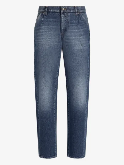 Dolce & Gabbana logo-plaque jeans