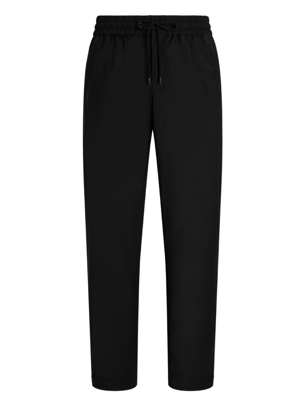 Dolce & Gabbana Straight broek met trekkoord Zwart