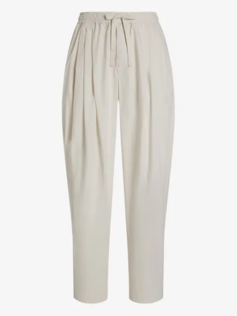 Dolce & Gabbana pantalones plisados con cordones en la pretina