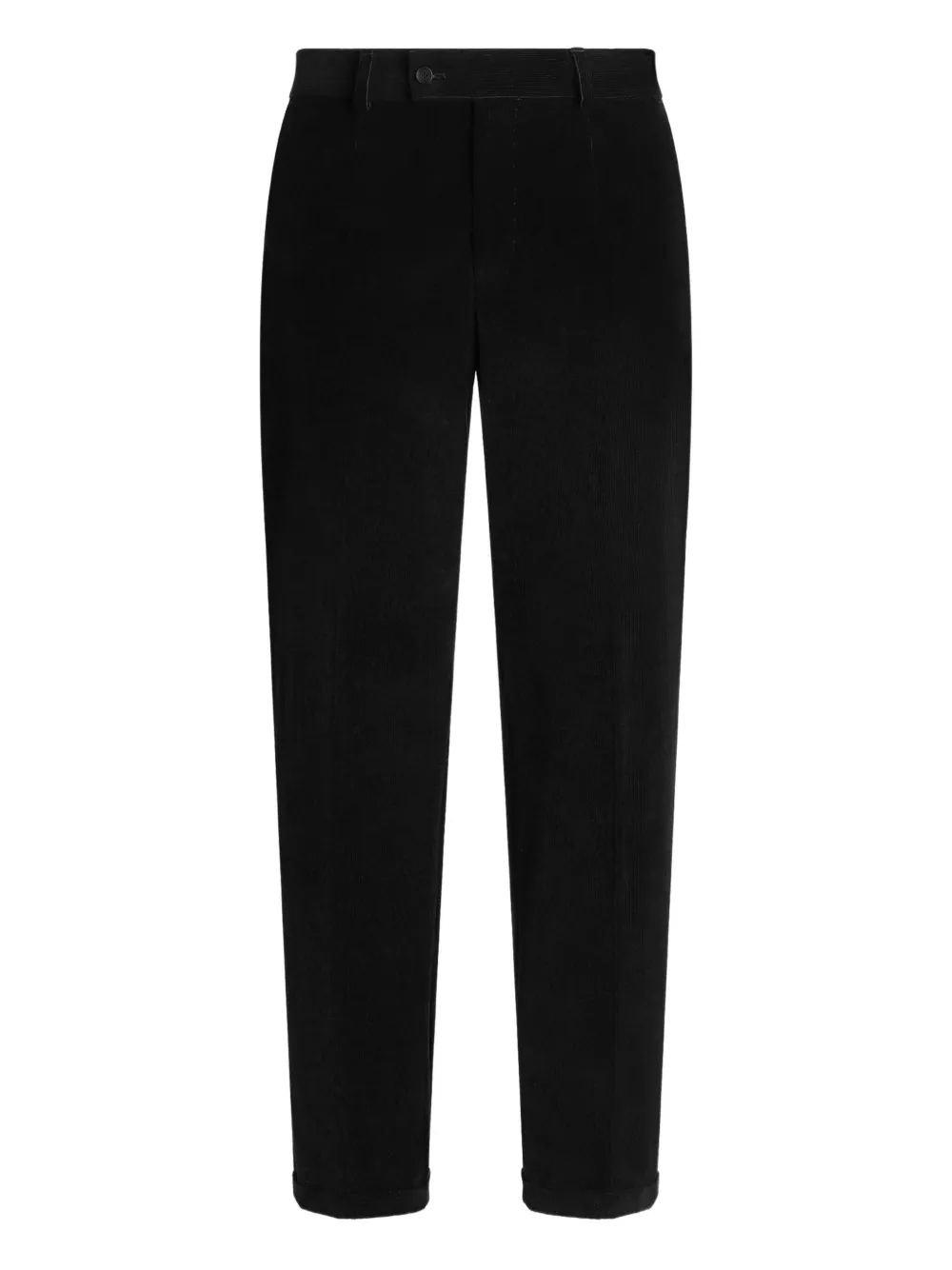 Dolce & Gabbana Ribfluwelen broek Zwart