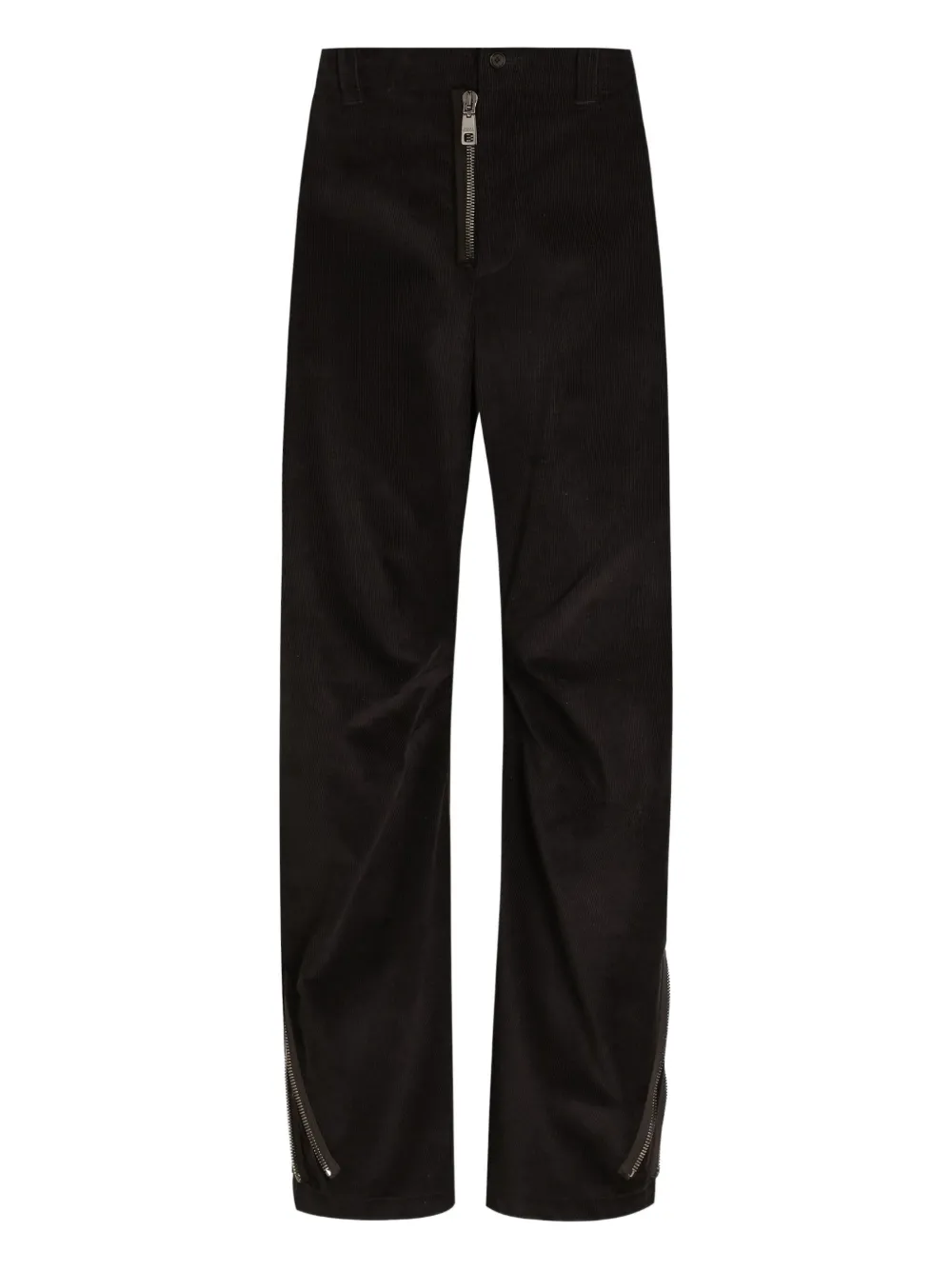 Dolce & Gabbana pantalones de pana con cierre | marrón | Image 1