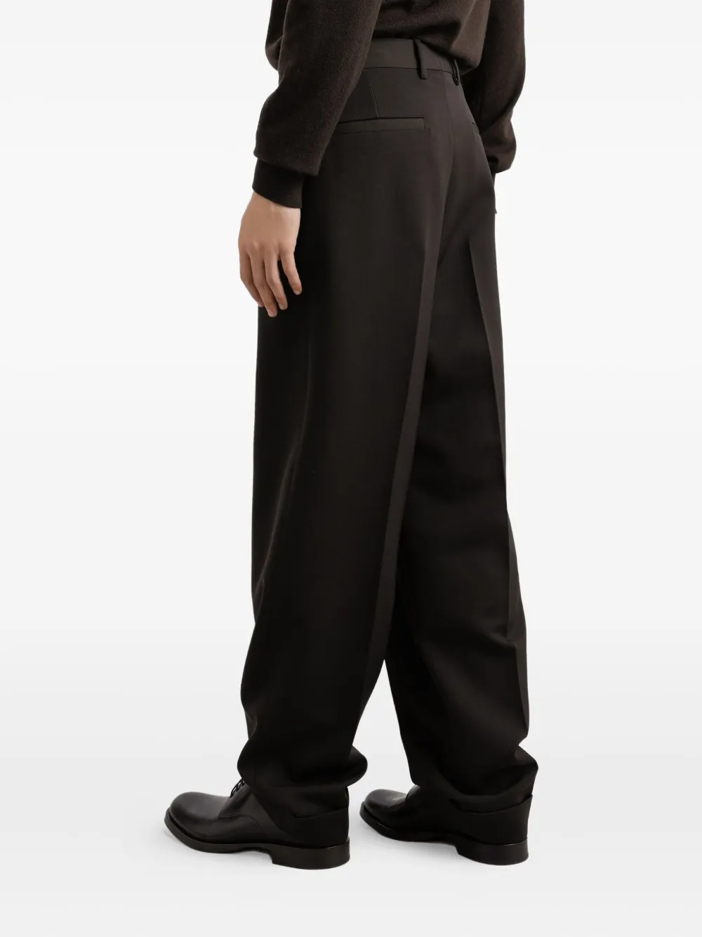 Dolce & Gabbana pantalones tapered con pinzas | marrón | Image 1