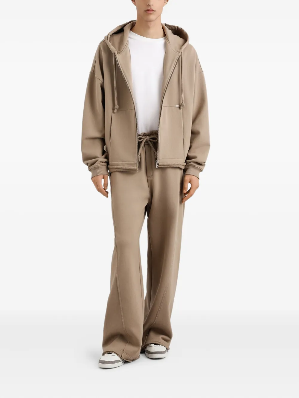 Dolce & Gabbana Trainingsbroek met trekkoord en franje - Bruin