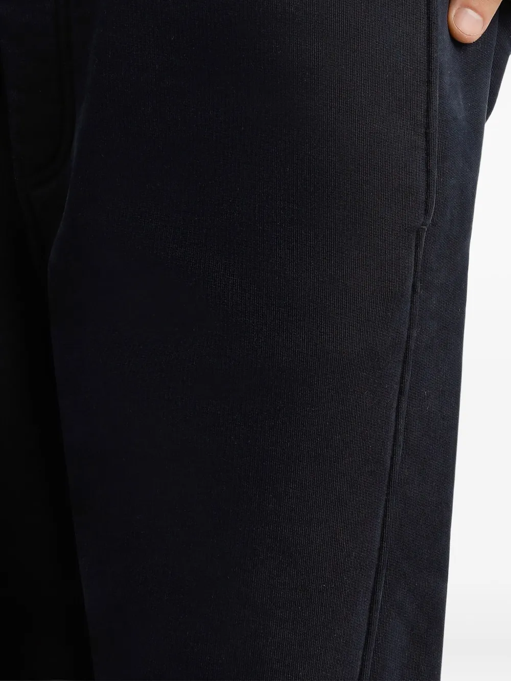 Dolce & Gabbana Elasticated-waistband Panelled Track Pants In Black