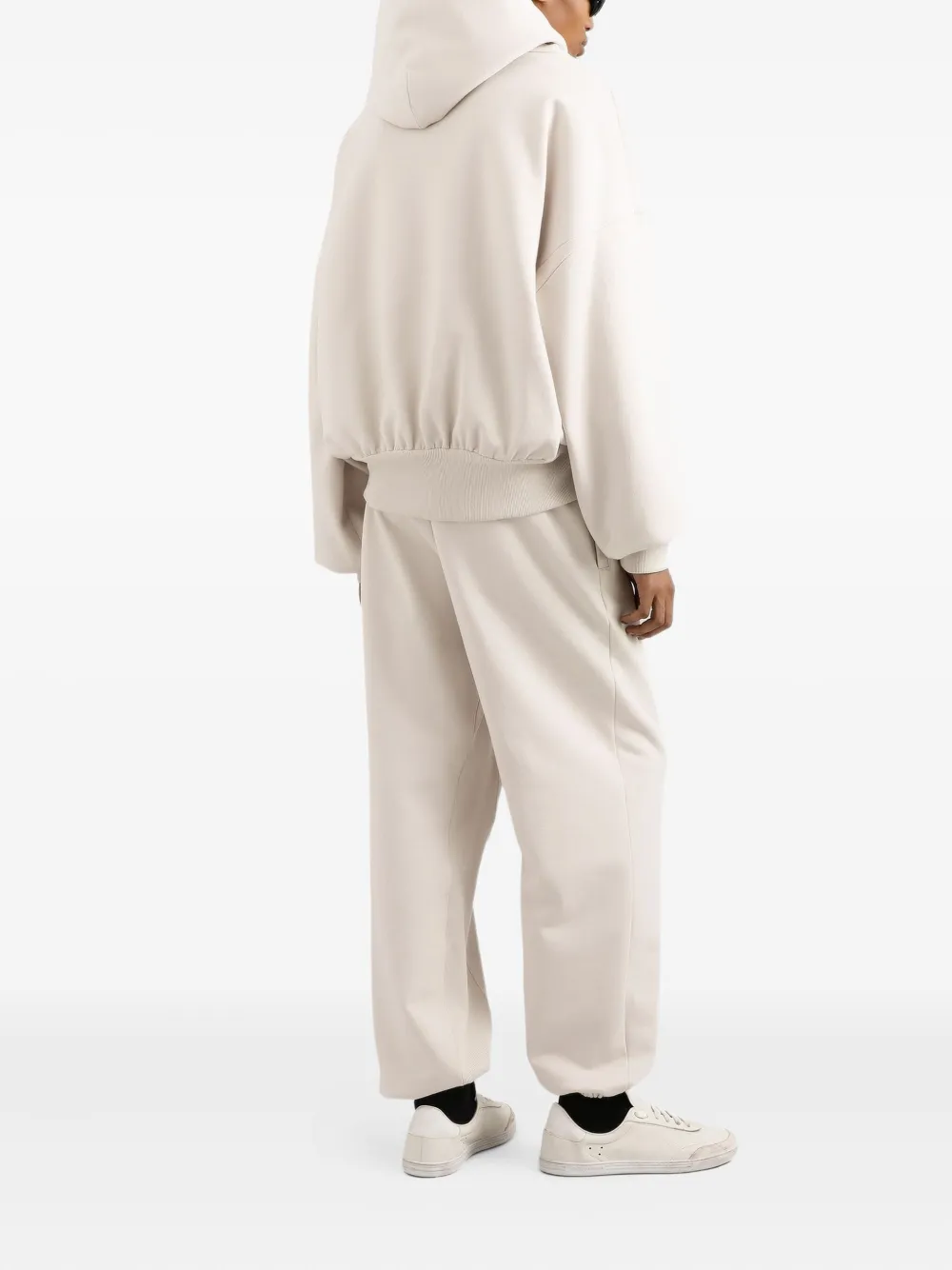 Dolce & Gabbana Drawstring Logo-print Track Pants In Gold