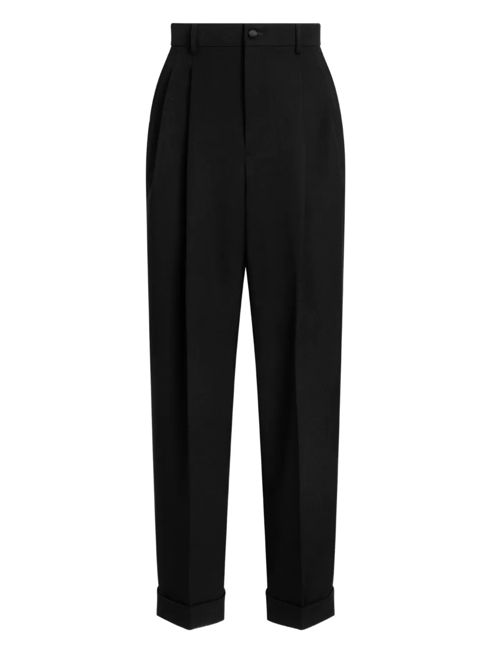 Dolce & Gabbana pleated cuffed trousers | Black | Image 1