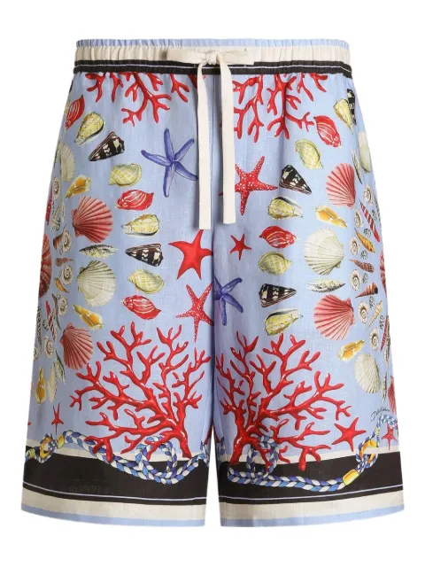 Dolce & Gabbana شورت كتان