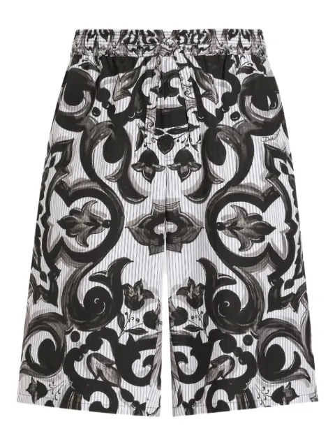 Dolce & Gabbana Maiolica-print shorts