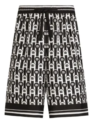 Dolce & Gabbana マヨリカプリント ショートパンツ | グリーン