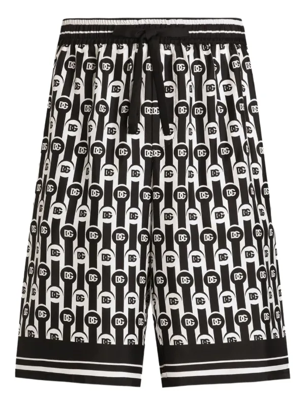 Dolce & Gabbana ロゴ ショートパンツ | ブラック | FARFETCH JP