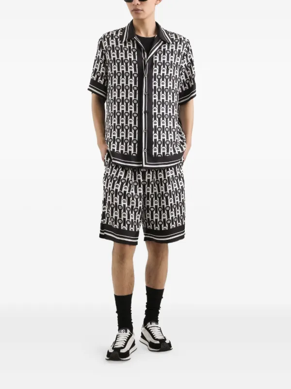 Dolce & Gabbana ロゴ ショートパンツ | ブラック | FARFETCH JP